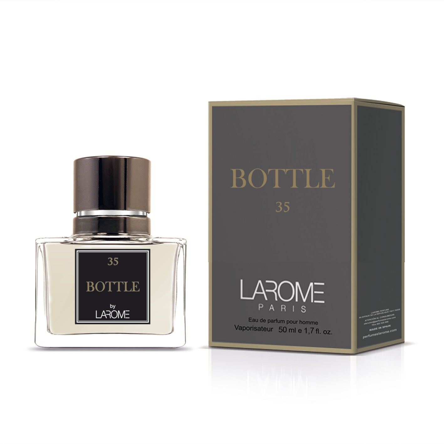 Bottle 35M by Larome geïnspireerd door Boss Bottled
