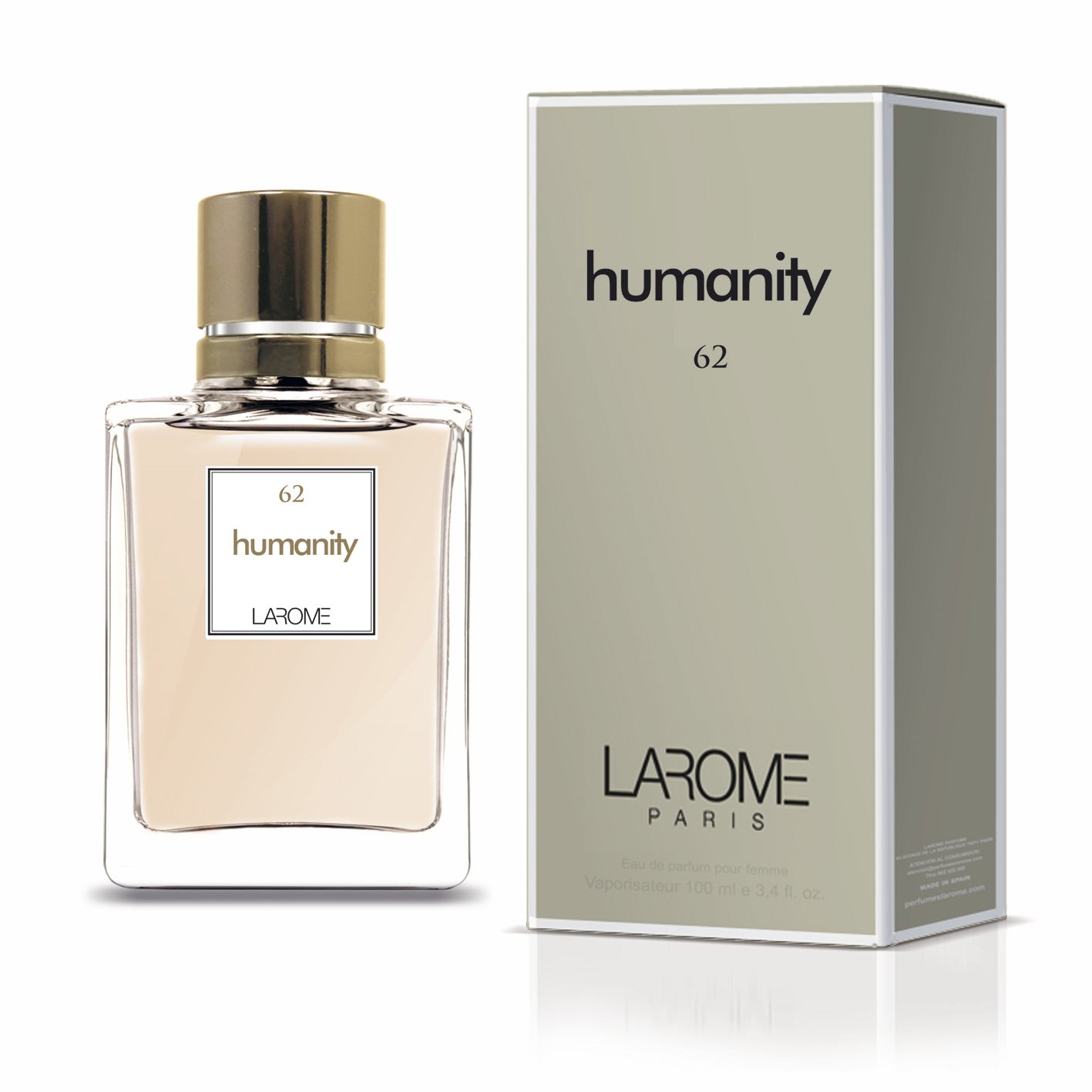 HUMANITY 62F (geïnspireerd door Thierry Mugler - Womanity)