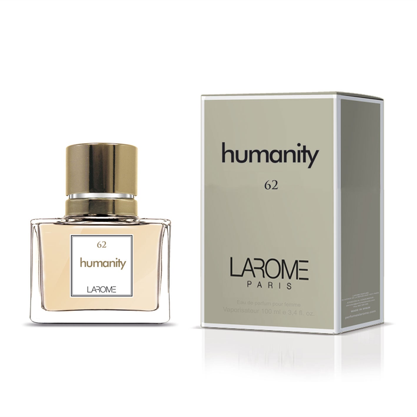 HUMANITY 62F (geïnspireerd door Thierry Mugler - Womanity)